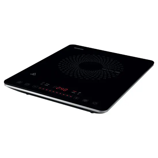 Portable Induction Cooker Single 2000W Ulrtaflat Sencor SCP 3701BK Black