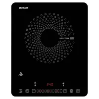 Portable Induction Cooker Single 2000W Ulrtaflat Sencor SCP 3701BK Black