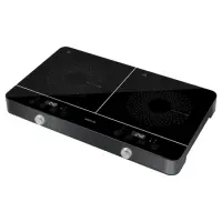 Portable Induction Hob Double 3500W 12-26cm Sencor SCP 4201GY Black