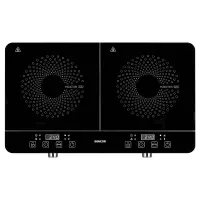 Portable Induction Hob Double 3500W 12-26cm Sencor SCP 4201GY Black