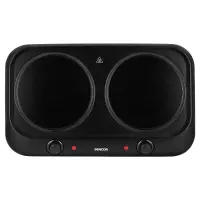 Portable Ceramic Double Hob 1200W 19cm Sencor SCP 2263BK Black