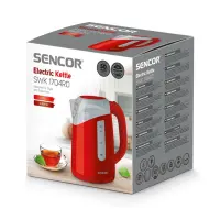 Electric Kettle 1,7lt  Sencor 360° STRIX Connectorb Sencor SWK 1704RD Red