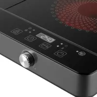 Double Induction Hob Sencor SCP 4001BK Suitable for Cookware 12 to 26 cm