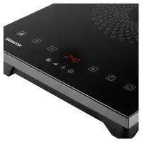 Portable Induction Hob Single TouchControl 2000W 26cm Sencor SCP 3601GY Black