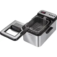 Oil Fryer Sencor SFR 8200SS with Temperature Control and Timer 3.2lt 2200W Silver