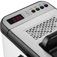 Oil Fryer Sencor SFR 8200SS with Temperature Control and Timer 3.2lt 2200W Silver