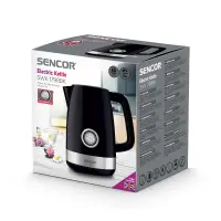 Electric Kettle 1,7lt Sencor with Temperature Indicator SWK 1798BK Black