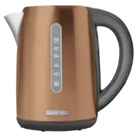 Electric Kettle 1.7lt with Temperature Selection 2150W Stainless Steel Sencor SWK 7706GD Gold