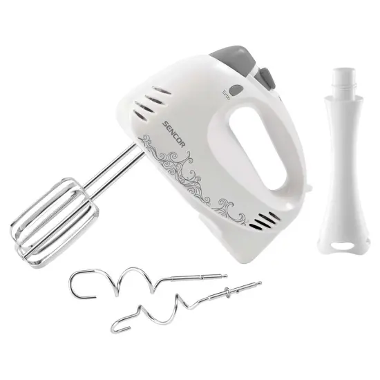 Hand Mixer with Blender Attachment Pulse Turbo 400W Sencor SHM 5270-EUE3 White