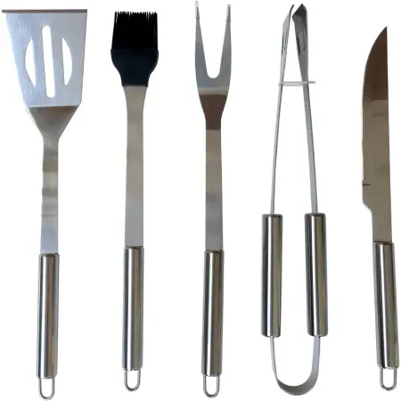 Grill Utensils Fieldmann FZG 9016 5 Pcs. with Spatula, Brush, Fork, Tongs and Knife