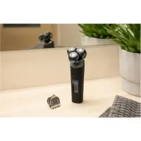 Rechargeable Shaver with Led Screen Direct Drive  IPX5 Sencor SMS 7000BK Black