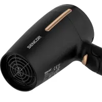 Hair Dryer Sencor SHD 0045BK 1600W with Folding Handle and 2 Options for Temperature and Air Speed Black