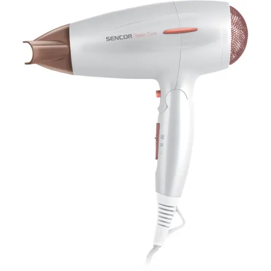 Hair Dryer Travel 2000W Sencor SHD 7200GD White/Gold