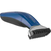 Rechargeable Trimmer Sencor SHP 0450BK 500mAh with 3 Different Length Heads Quiet Motor and Stainless Steel Blades Blue