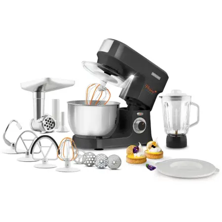 Food Processor 6 Speeds 5 in 1 4.5lt 1000W Sencor STM 3761BK Black