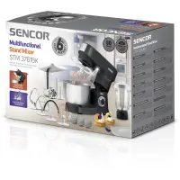 Food Processor 6 Speeds 5 in 1 4.5lt 1000W Sencor STM 3761BK Black