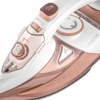 Steam Iron with Drip-Stop Ceramic Plate 3200W Sencor SSI 8300RS White/Pink