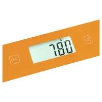 Kitchen Scale 5Kg LCD Screen UltraSlim Glass Sencor SKS 5033OR Orange