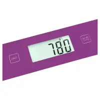 Kitchen Scale 5Kg LCD Screen UltraSlim Glass Sencor SKS 5035VT Purple