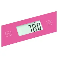 Kitchen Scale 5Kg LCD Screen UltraSlim Glass Sencor SKS 5038RS Pink