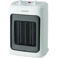 Ceramic Fan Heater Room Floor Sencor SFH 7600WH 2000W White