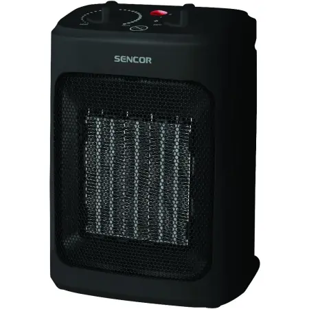 Ceramic Fan Heater Room Floor Sencor SFH 7601BK 2000W Black