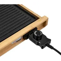 Table Electric Grill Preimium Bamboo 2 in 1 Sencor SBG 206BK