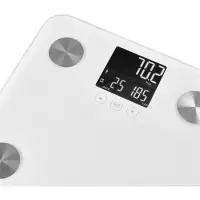 Bathroom Scale with Biometric Measurements and 12 Memories Sencor SBS 6025WH White