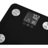 Bathroom Scale with Biometric Measurements and 12 Memories Sencor SBS 6026BK Black