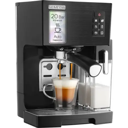 Espresso Machine Semi-automatic 20Bar 1,450W Sencor SES 4050SS-EUE3 Silver