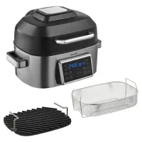 Air Fryer Vita 6 lt with LED Display & Multi-Function Roaster Sencor SBG 8900SS Black/Silver