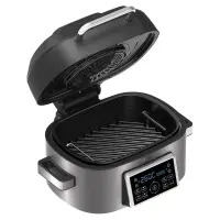 Air Fryer Vita 6 lt with LED Display & Multi-Function Roaster Sencor SBG 8900SS Black/Silver