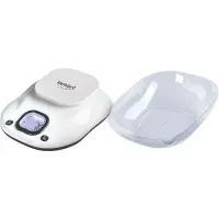 Kitchen Scale 10kg with 1lt Bucket LCD BANG Lamart LT7073 White