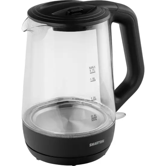 Smarton Kettle with Glass Jug 1.7lt 2200W WK400