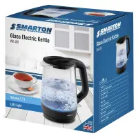 Smarton Kettle with Glass Jug 1.7lt 2200W WK400