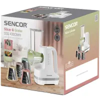 Electric Slicer and Grater Sencor SSG 4300WH 150W White