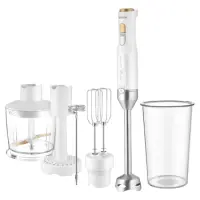 Hand Blender 5 in1 with Stainless Steel Wand 1200W Sencor SHB 6441WH White