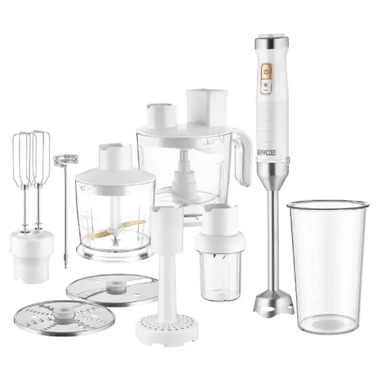 Hand blender Sencor Turbo 200W SHB 6551WH White/Orange