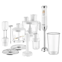 Hand blender Sencor Turbo 200W SHB 6551WH White/Orange