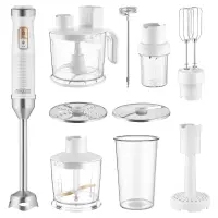 Hand blender Sencor Turbo 200W SHB 6551WH White/Orange