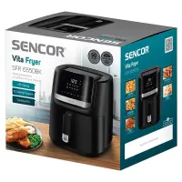 Air Fryer 6,5 lt with Led Screen Sencor SFR 6550BK