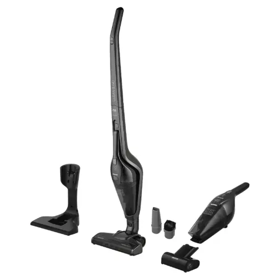 Cordless Stick Vacuum Cleaner 3 in 1 with Detachable Handheld Unit Sencor SVC 0608BK Black