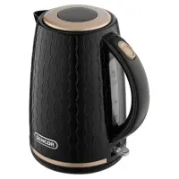 Electric Kettle 1,7lt 3D Pattern Design Sencor SWK 7201BK Black