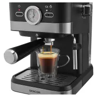 Espresso machine 20 Bar 1.5lt Sencor SES 1721BK Black