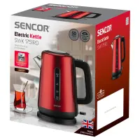 Electric Kettle 1,7lt Premium Stainless Sencor SWK 1751RD Red