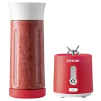 Rechargeable Blender Smoothie Maker 500ml 150W Sencor SBL 134RD Red