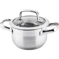 Casserole PRESTIGE SS 16x9.5cm Stainless Steel Lamart LTSS1695