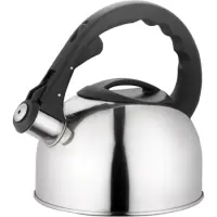 Teapot 2lt 18cm Stainless Steel Lamart LT7004 Silver/Black