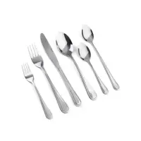 Stainless Steel Cutlery Set 48pcs CARMEN XL Lamart LT5006 Silver