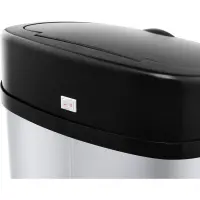 Stainless Steel Waste Bin with Photocell 42lt SENSOR Lamart LT8022 Silver/Black